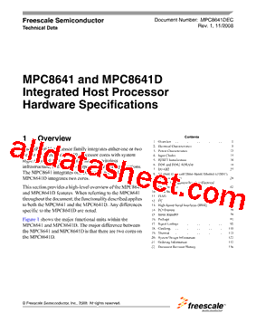 MPC8641D型号图片