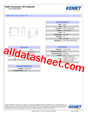 MPCV1260L1R0型号图片