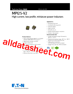 MPI25-V2型号图片