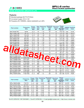 MPLL825CD-200k型号图片