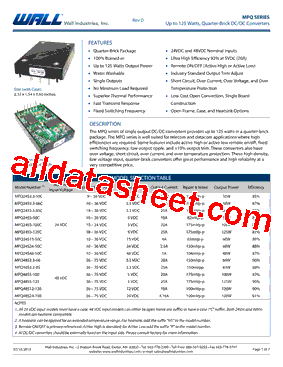 MPQ24S15-85CRHS型号图片