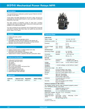 MPR10-N-111-1110-0型号图片