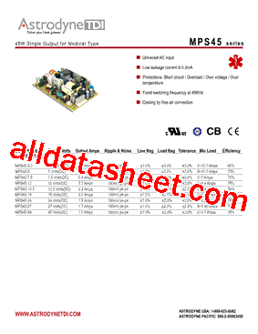 MPS45-13.5型号图片