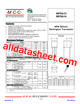 MPSA14型号图片