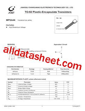 MPSA44型号图片