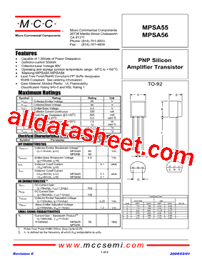 MPSA56型号图片