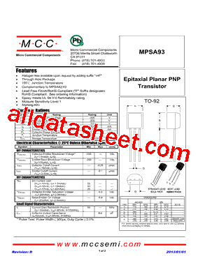 MPSA93_13型号图片