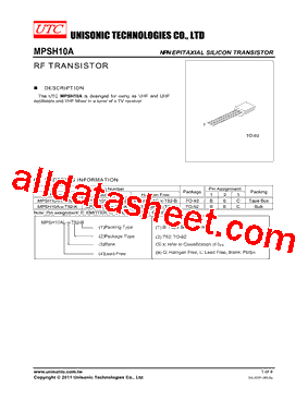 MPSH10A_11型号图片