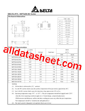 MPT420-2R2H1型号图片