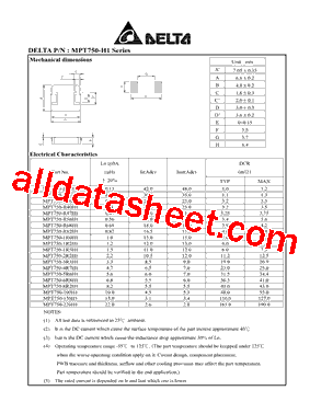 MPT750-5R6H1型号图片