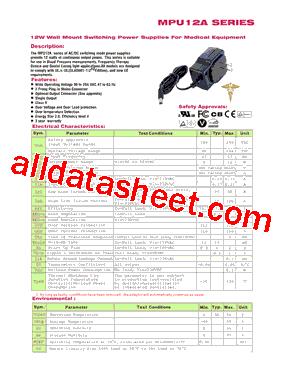 MPU12A-104型号图片