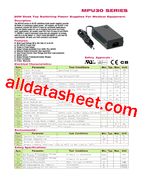 MPU30-108型号图片