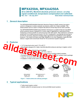 MPXA4250A6U型号图片