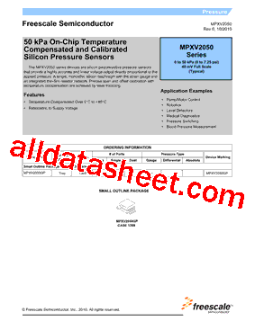 MPXV2050GP型号图片