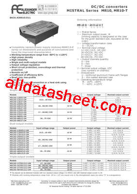 MR10D-24D1515-UM型号图片