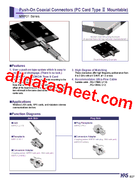 MRF01-J-178型号图片