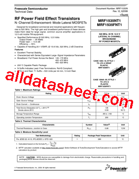 MRF1535NT1_0806型号图片