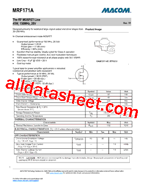 MRF171A_17型号图片