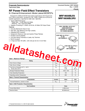 MRF18030BLSR3型号图片