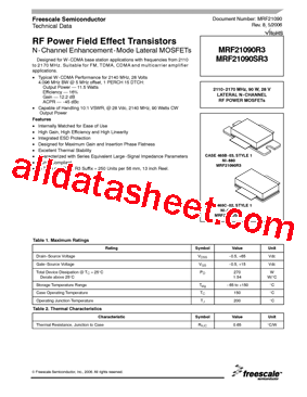 MRF21090R3型号图片