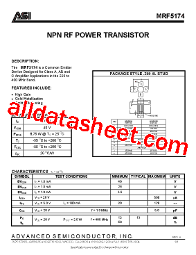 MRF5174型号图片