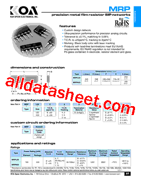 MRPA03CAD103FC型号图片