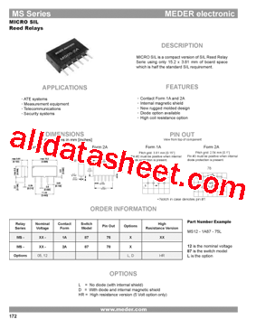 MS12-1A87-75D型号图片