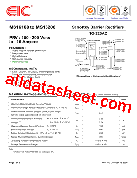 MS16200型号图片