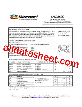 MS2553C型号图片