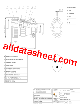 MS3106F16-10SX型号图片