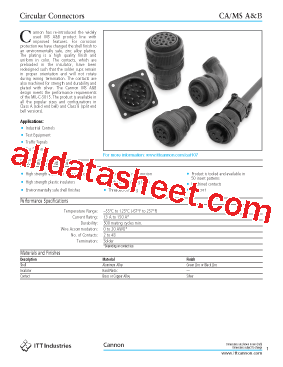 MS3108B20-8P型号图片