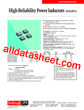 MS433PYA221MSZ型号图片