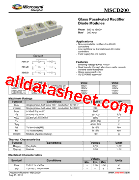 MSAD200-08型号图片