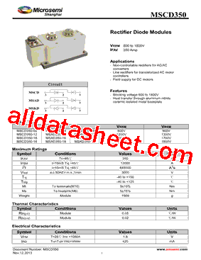 MSAD350-16型号图片