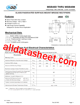 MSB40D_V01型号图片