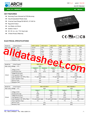 MSC-12D-E1型号图片