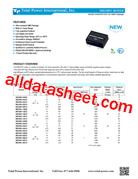 MSCW01-05S12型号图片