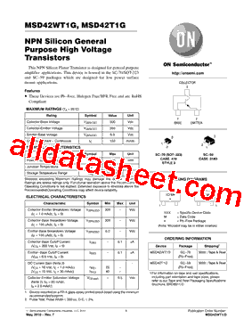 MSD42WT1G型号图片