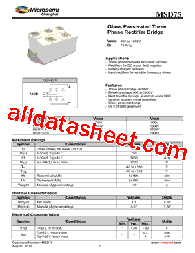 MSD75-12型号图片