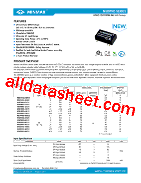 MSDWI03-24S12型号图片