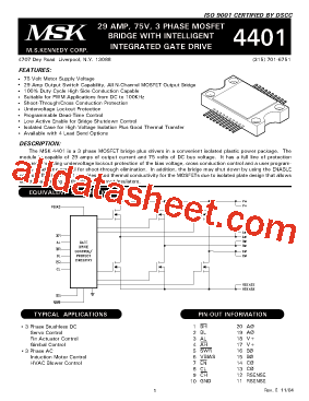 MSK4401D型号图片