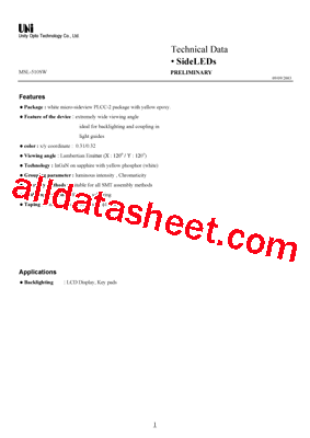 MSL-510SW型号图片