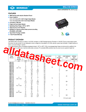 MSLU106型号图片