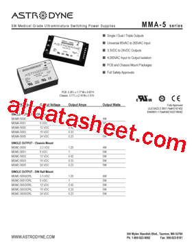 MSMA-5005型号图片