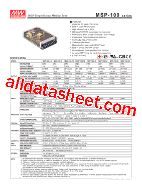 MSP-100-24型号图片