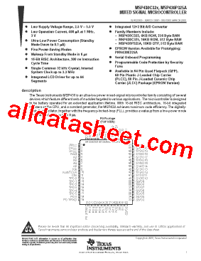 MSP430C323IPG型号图片