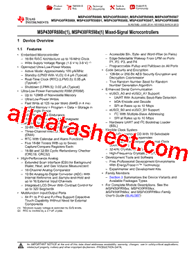 MSP430FR59891IPMR型号图片