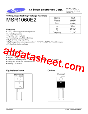 MSR1060E2型号图片