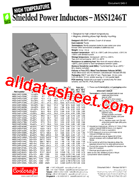 MSS1246T-333MLB型号图片