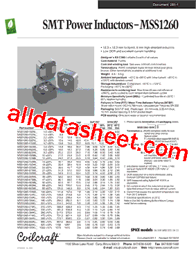 MSS1260-824KL型号图片